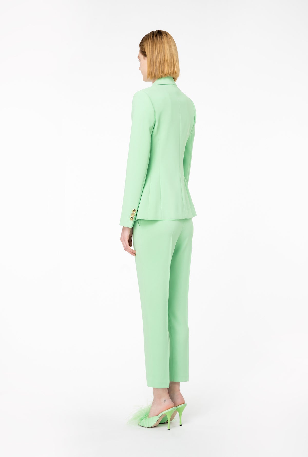 BLAZER ELÀSTIC DE BOTONADURA SENZILLA DE PINKO