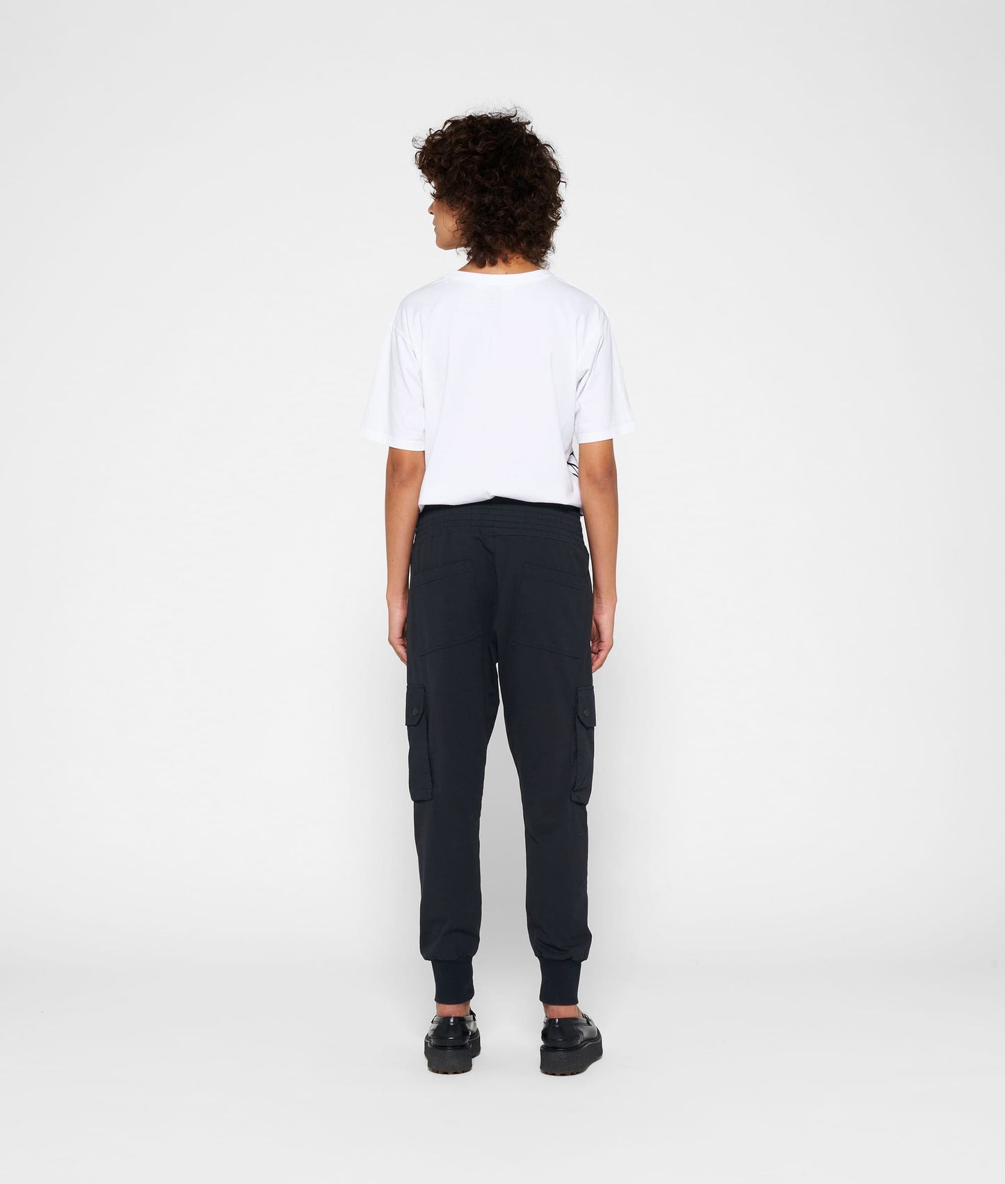 10DAYS BLACK CARGO PANTS