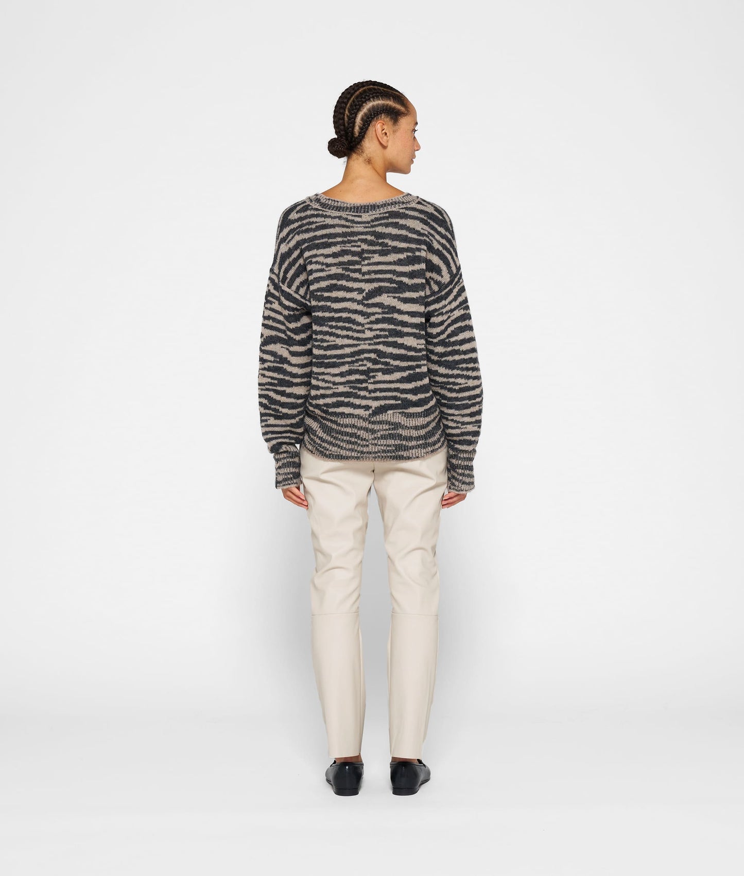 PANTALONS JOGGER CROPPED ASPECTE PELL DE 10DAYS