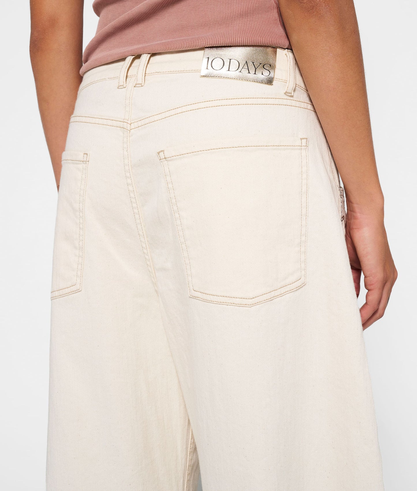 10DAYS HORSE RIDING TWILL PANTS