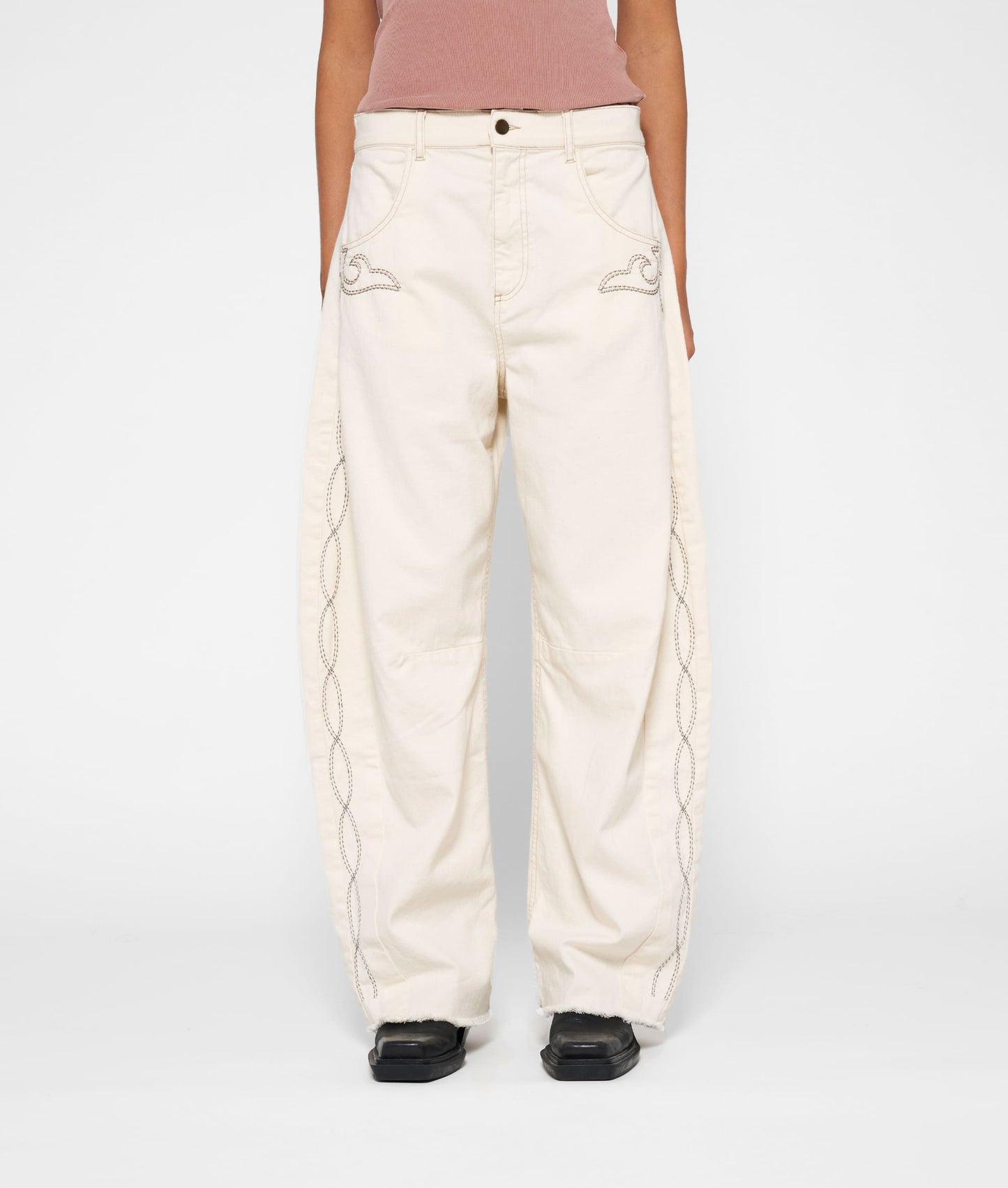 10DAYS HORSE RIDING TWILL PANTS