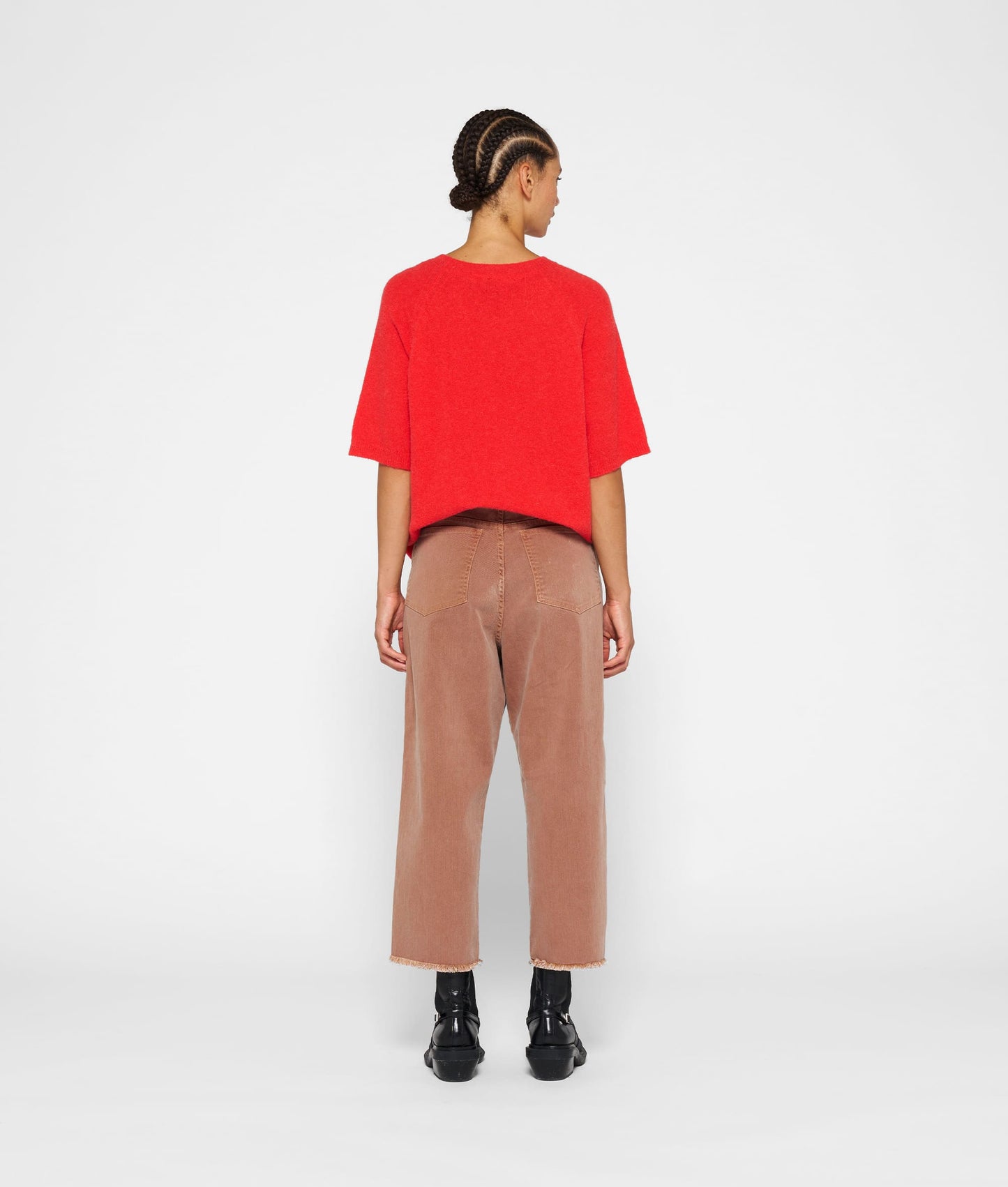 10DAYS RELAXED CROPPED PANTS