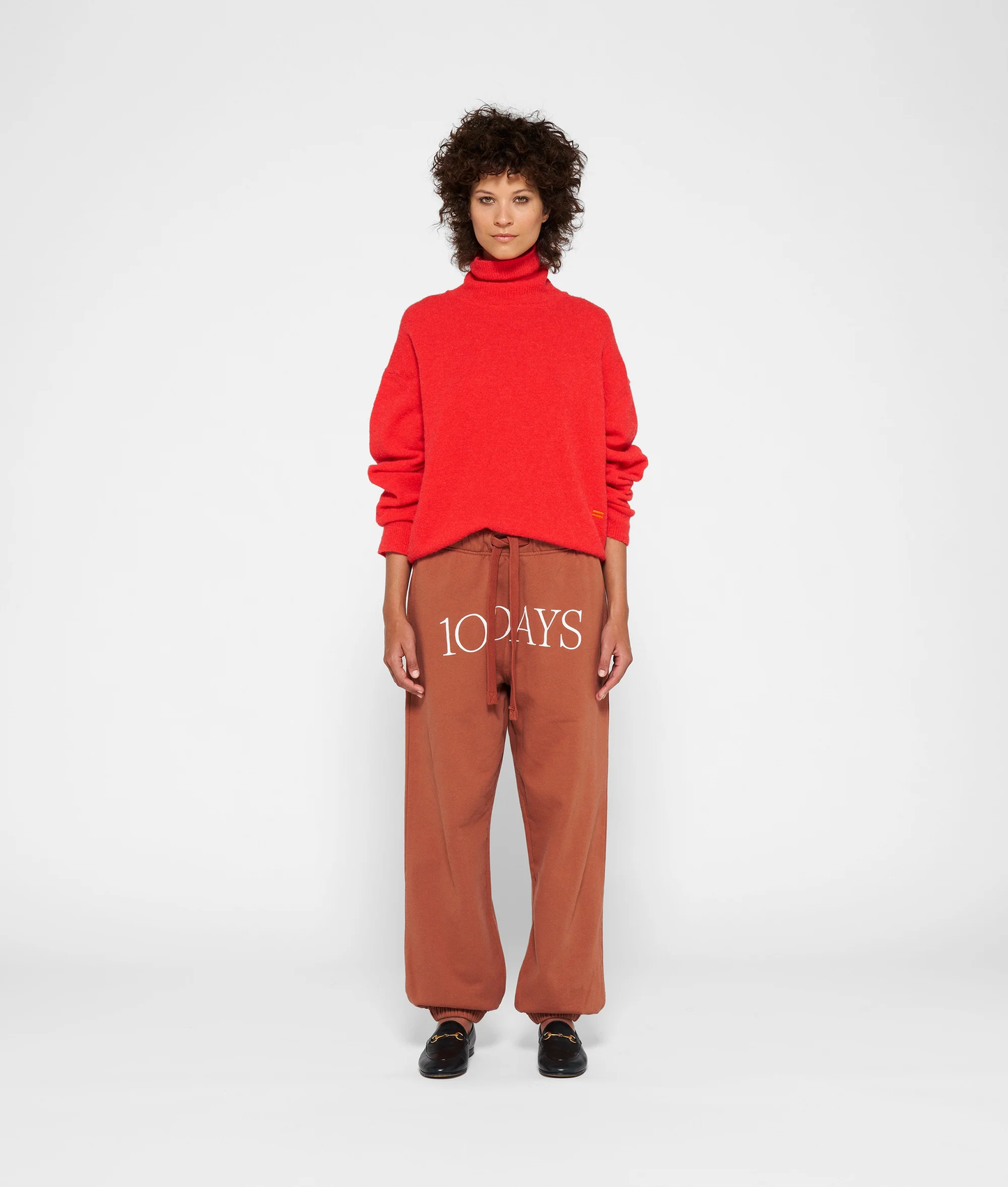 10DAYS HIGH NECK KNIT SWEATER