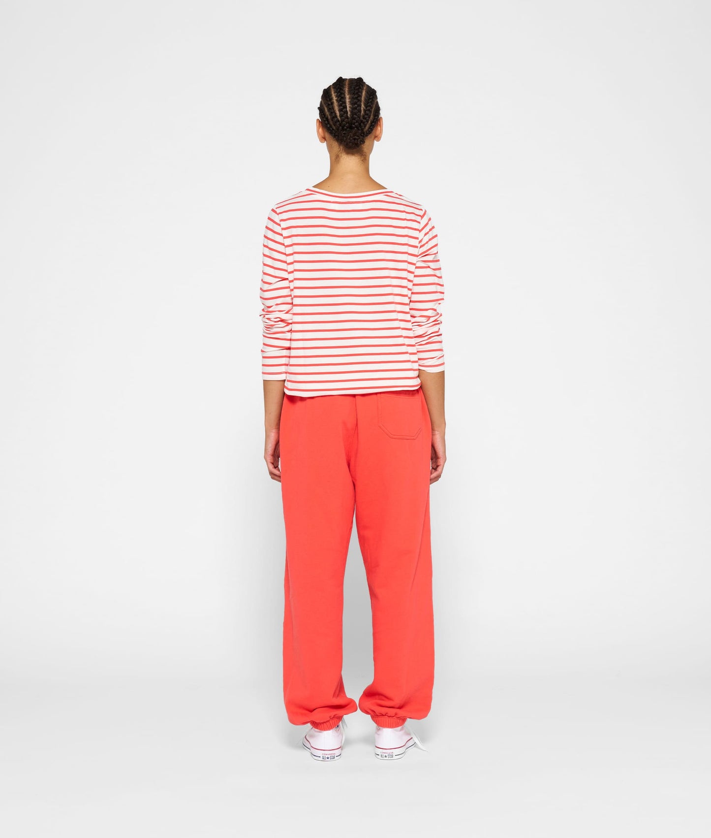 10DAYS STRIPED LONG SLEEVE T-SHIRT