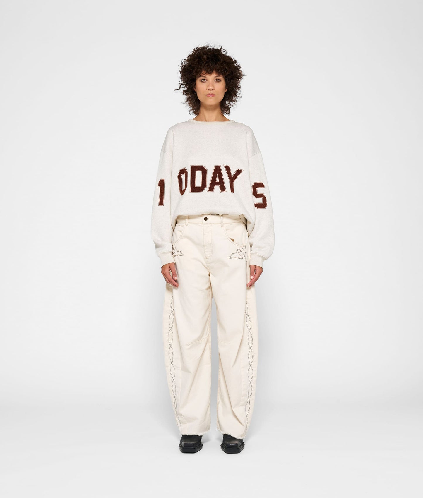 10DAYS HORSE RIDING TWILL PANTS