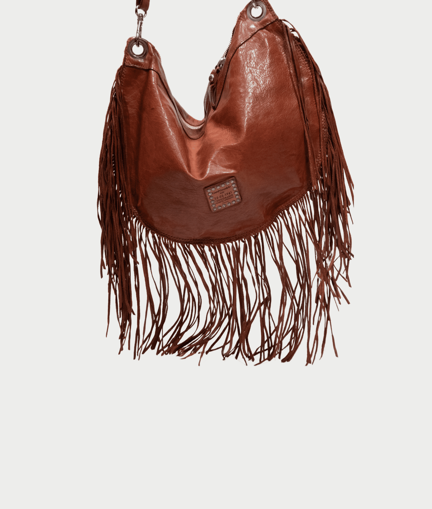 BOSSA DE PELL COLOR MARRÓ DE CAMPOMAGGI