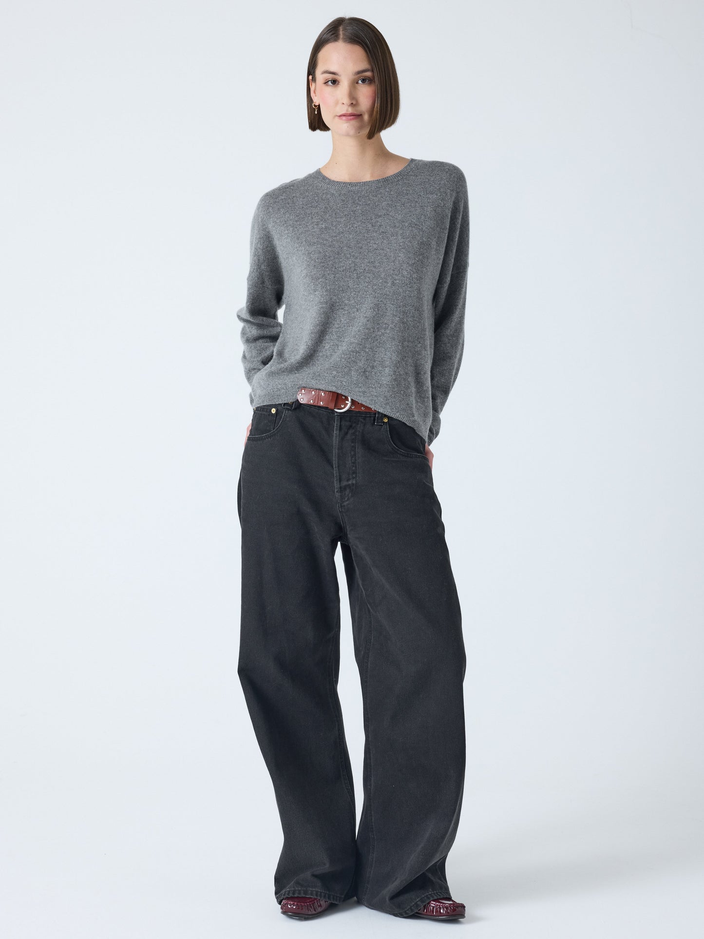 Jersey Kaira Gris Oscuro Jaspeado