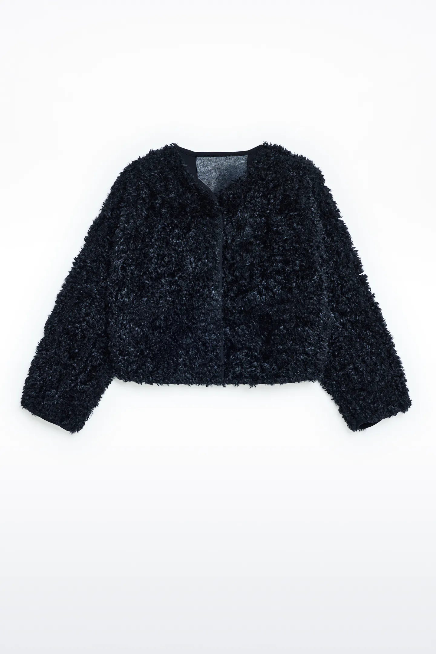 JAQUETA CURTA REVERSIBLE GRIS DE STAND STUDIO