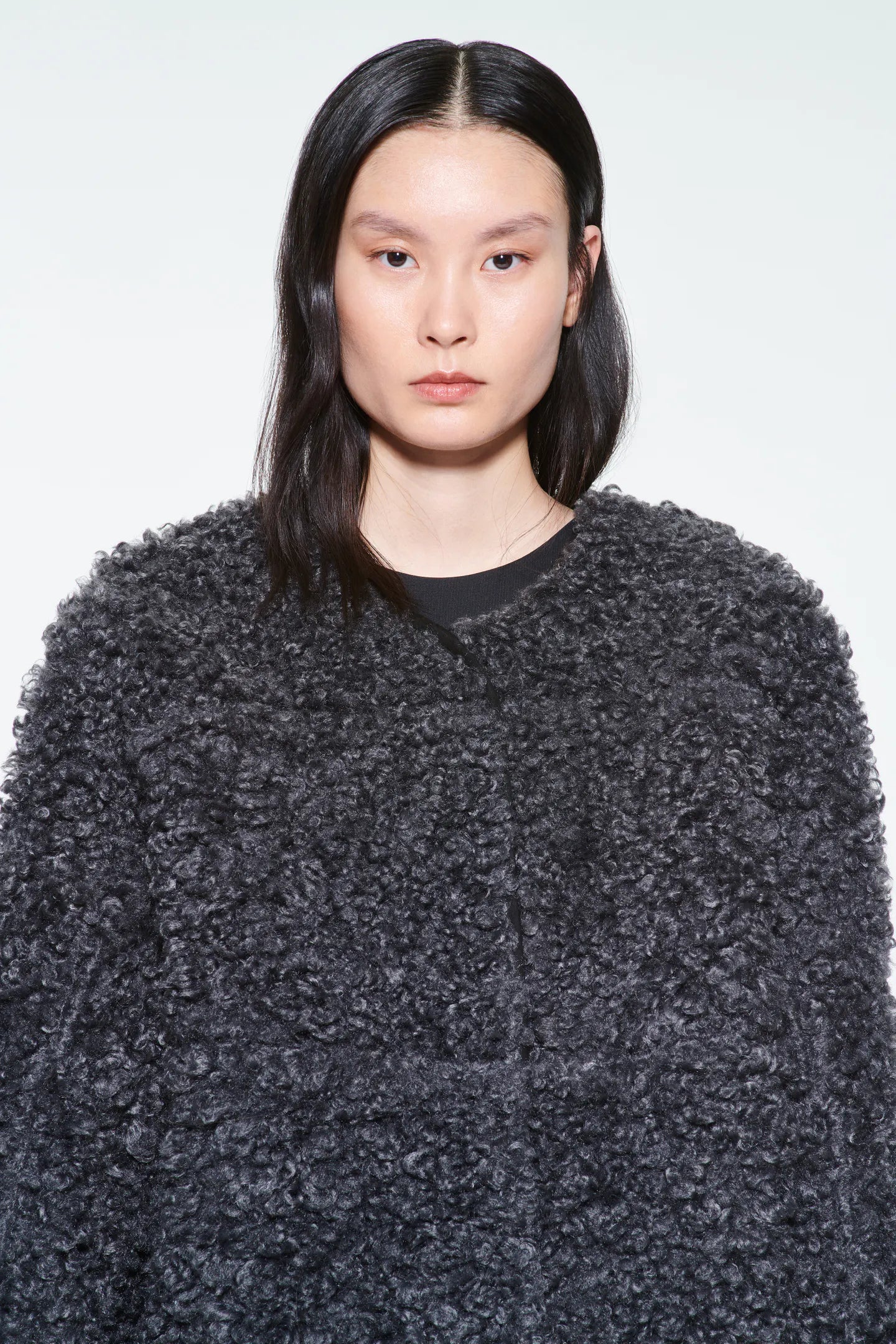 JAQUETA CURTA REVERSIBLE GRIS DE STAND STUDIO