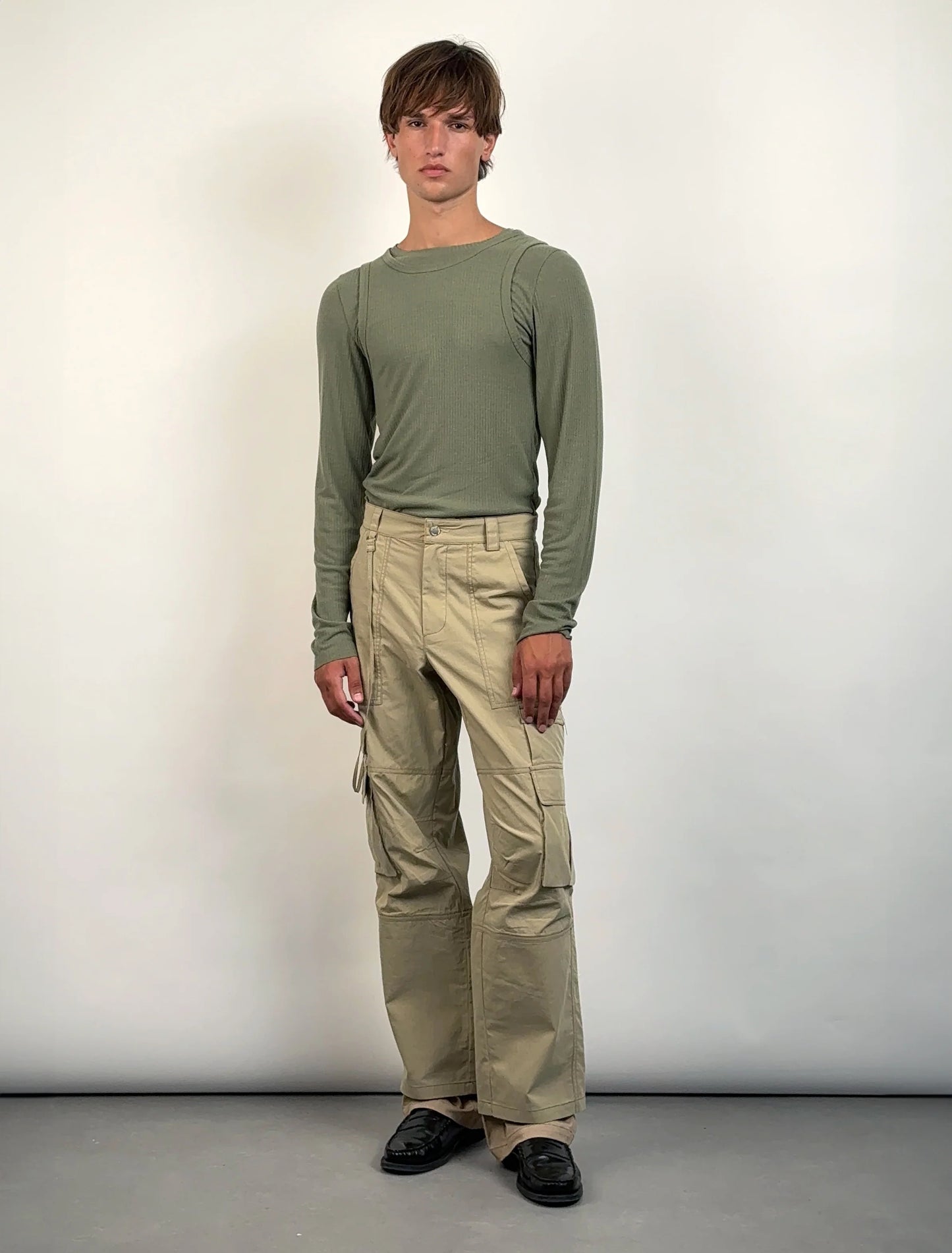 PANTALONES CARGO COBALT EN BEIGE DE CARRER
