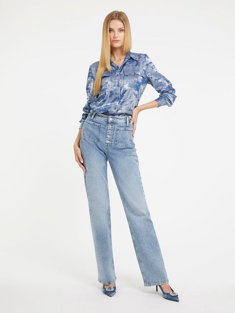 CAMISSA EFECTE METALITZAT DE GUESS