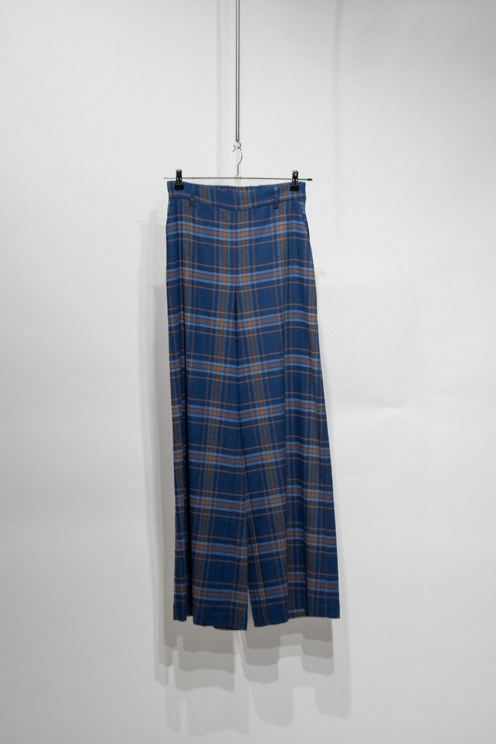 PANTALONES ANCHOS A CUADROS DE NIU