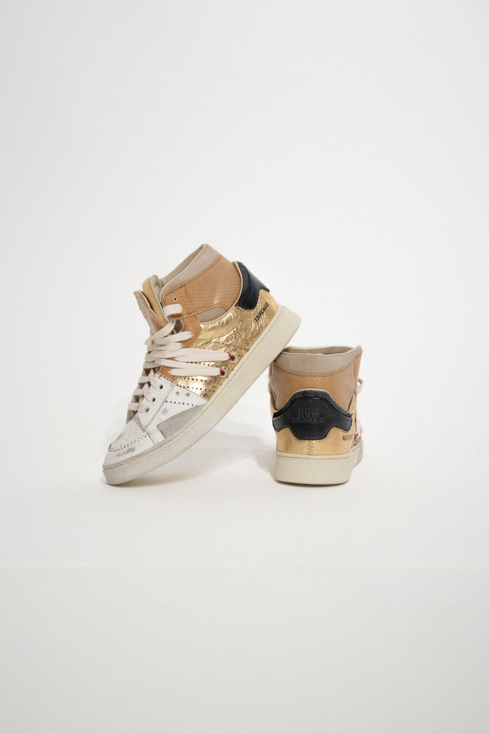 SABATILLES THE CAGE EDITION BLANC OR D'HIDN-ANDER