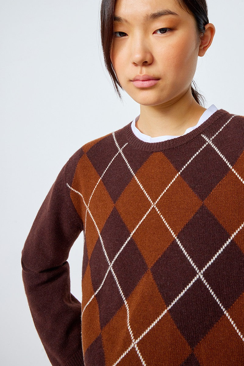 JERSEY DE ROMBOS DE SEMICOUTURE