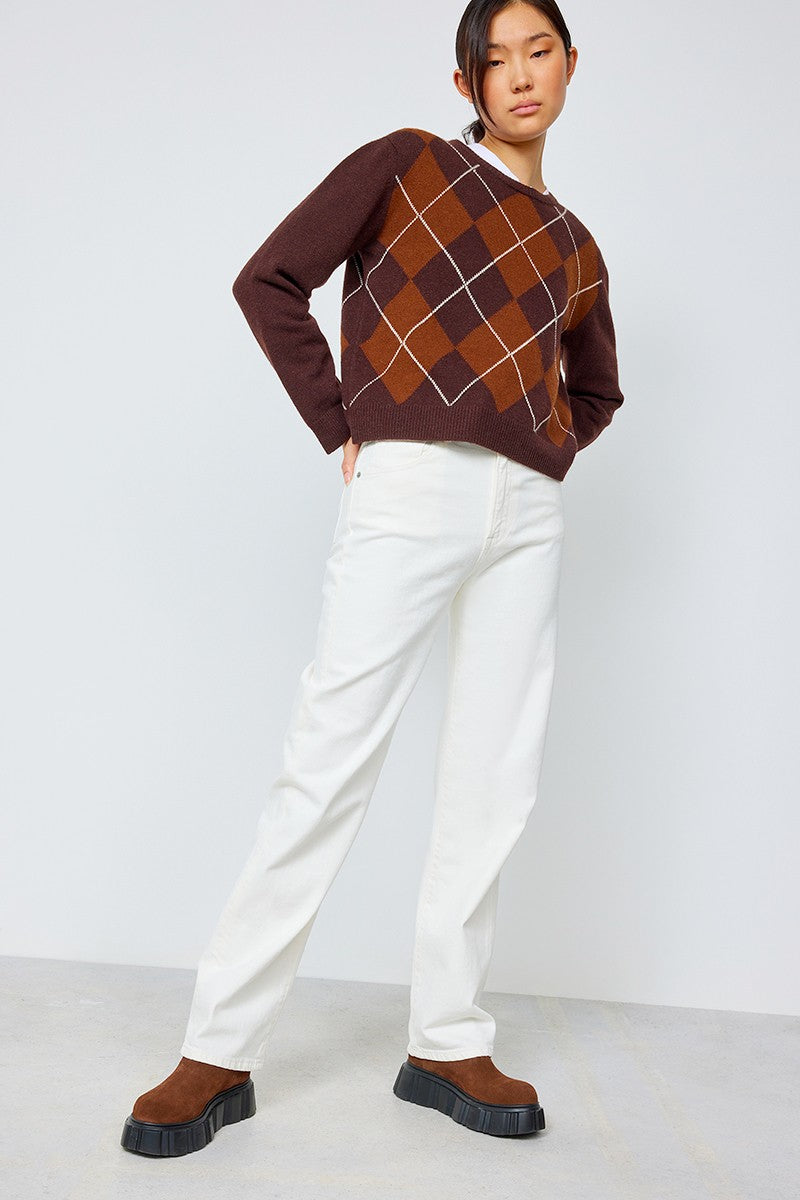 JERSEY DE ROMBOS DE SEMICOUTURE