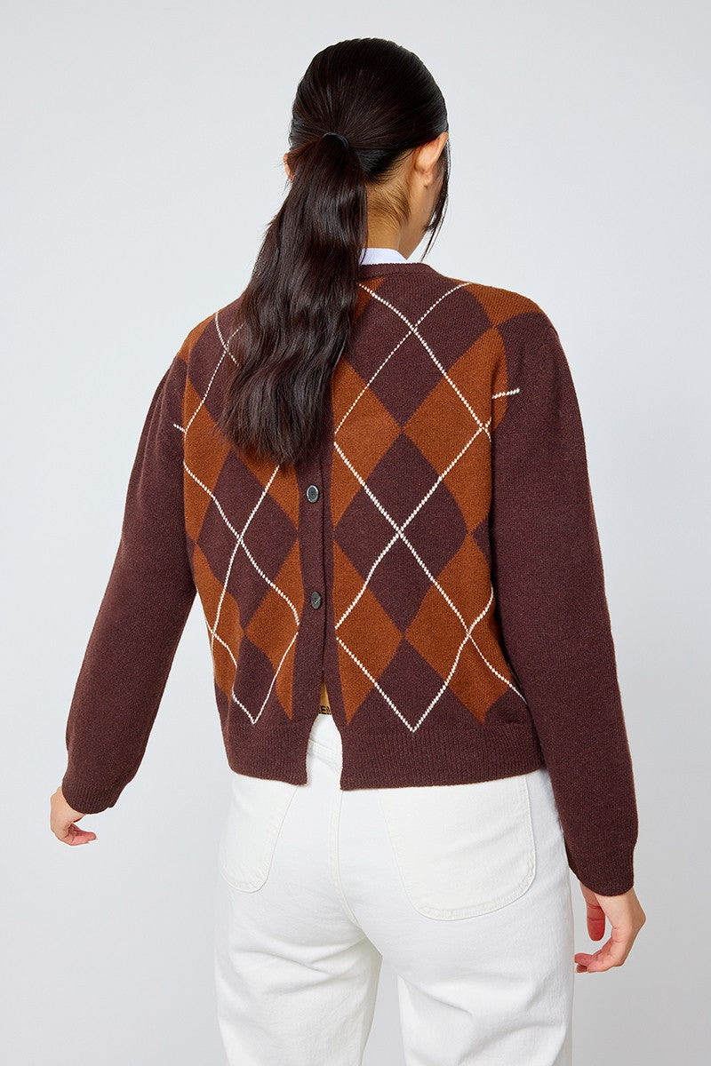 JERSEY DE ROMBOS DE SEMICOUTURE