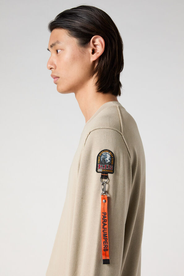 JERSEY BEIGE DE COTÓ DE PARAJUMPERS