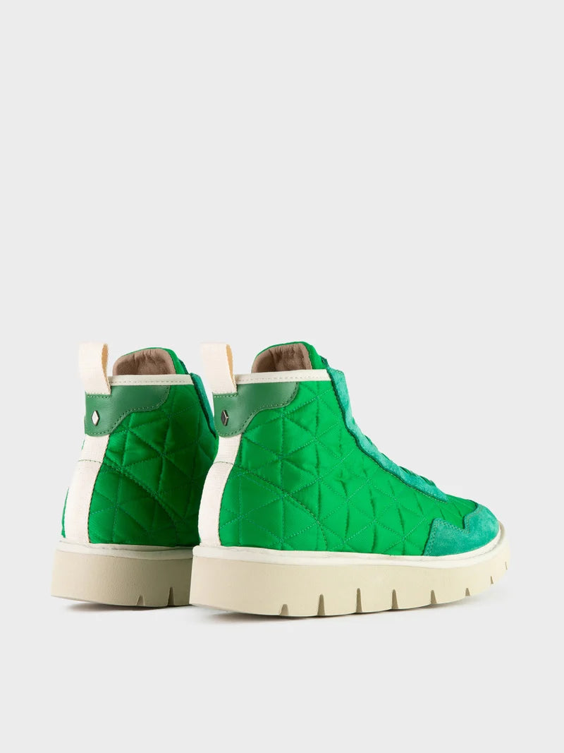 BOOT SHOE WITH NYLON AND SUEDE ELASTIC PANCHIC