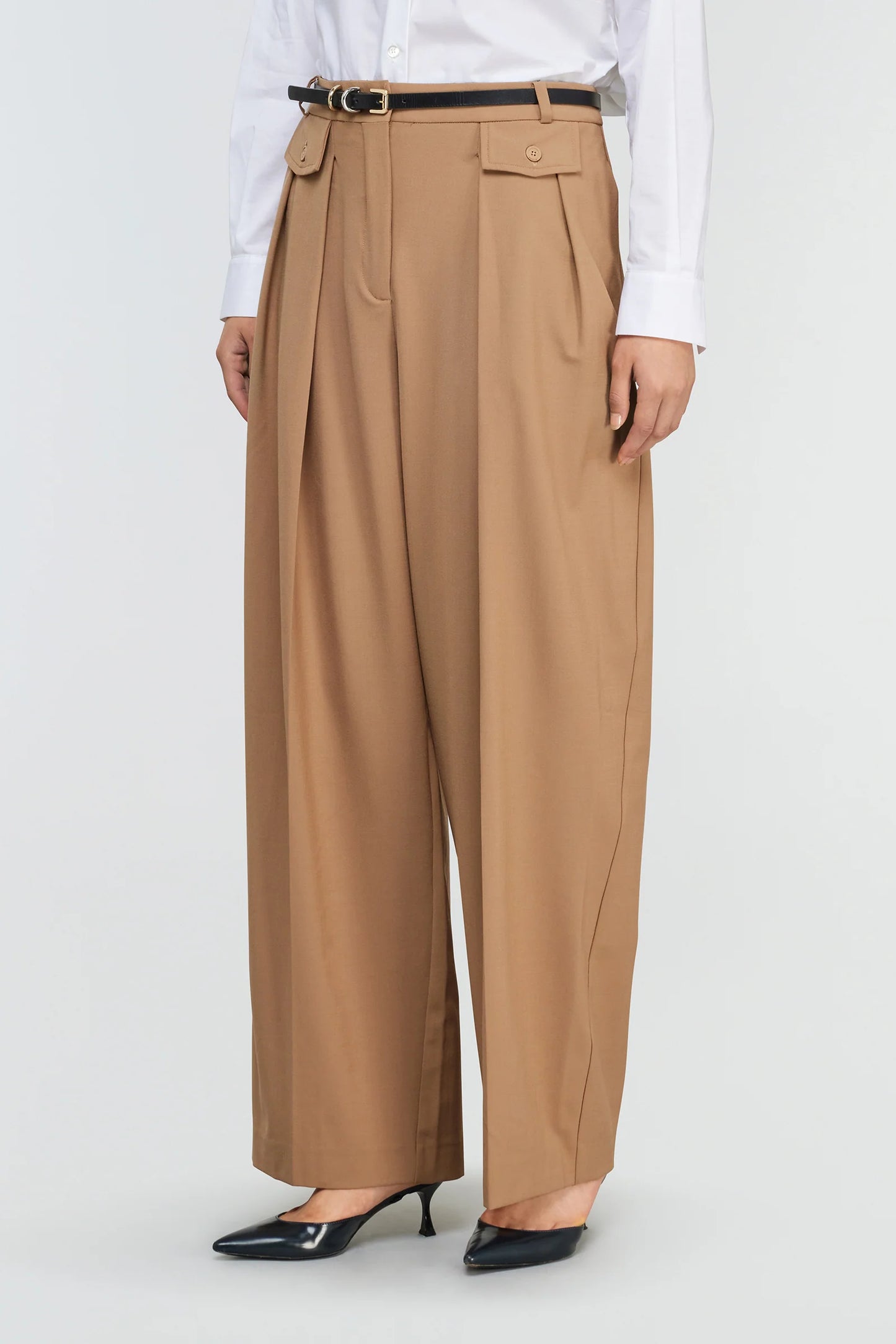 PANTALÓ DE LLANA FRESCA DE SEMICOUTURE