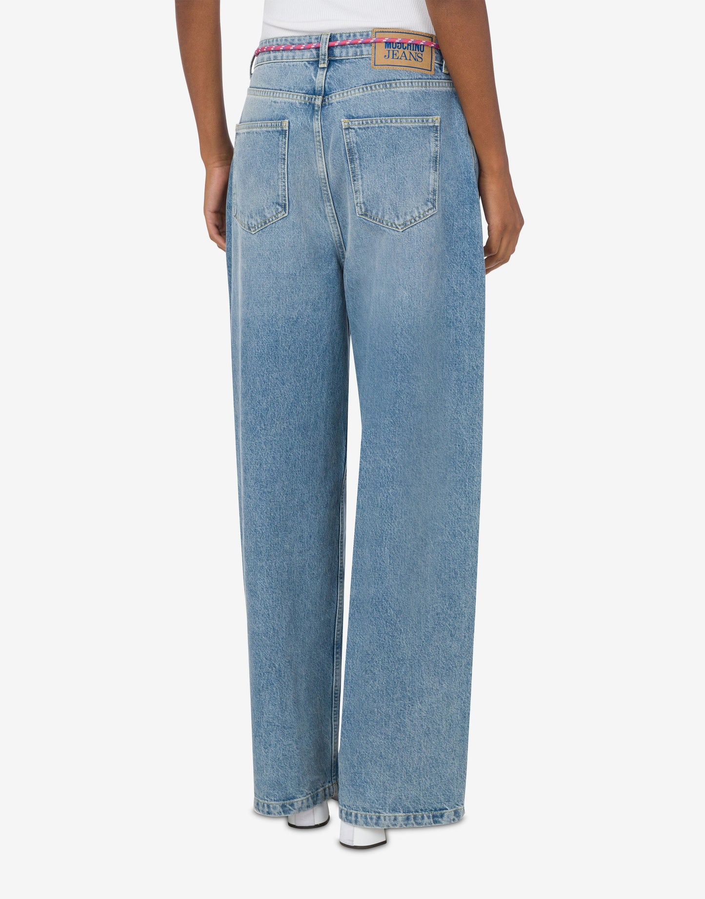 PANTALONES VAQUEROS OVERSIZE DE MOSCHINO JEANS