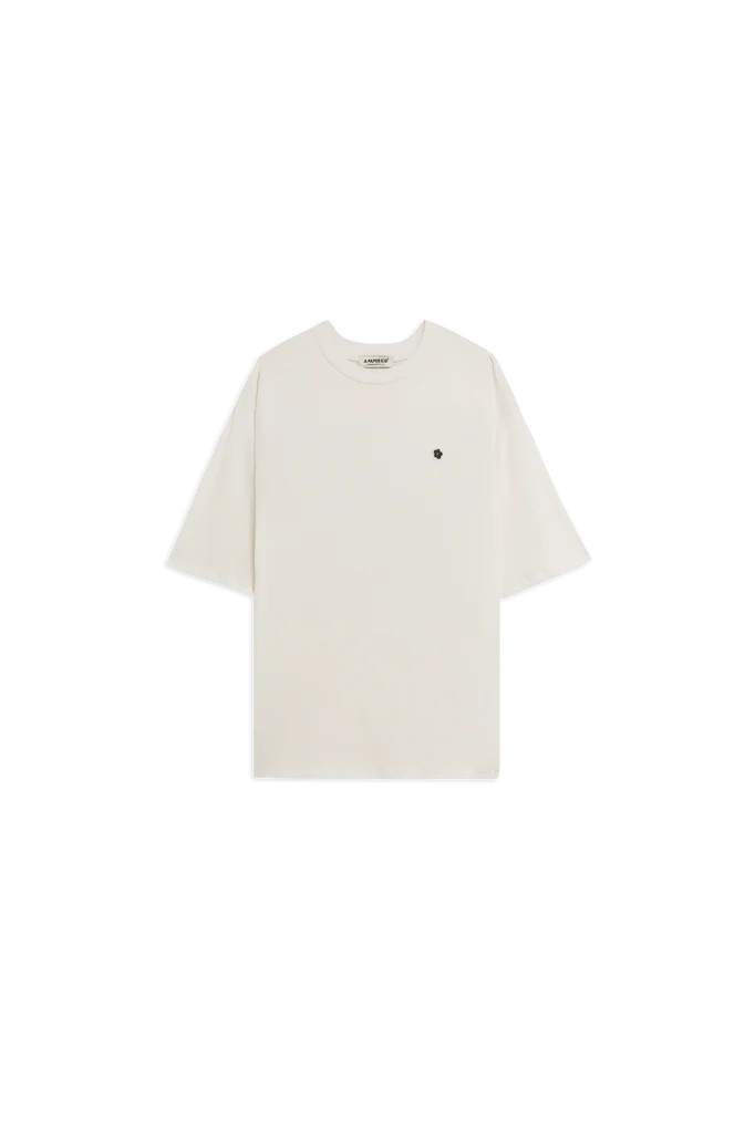 SAMARRETA BLANCA AMB ALFILER DE FLOR DE PAPER KID