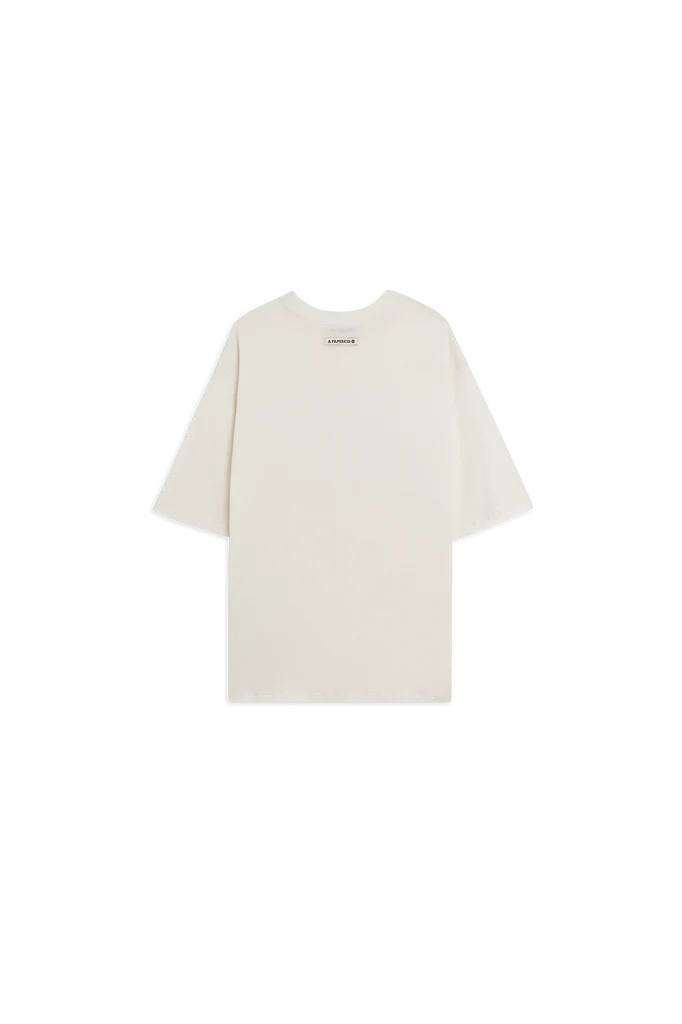 SAMARRETA BLANCA AMB ALFILER DE FLOR DE PAPER KID