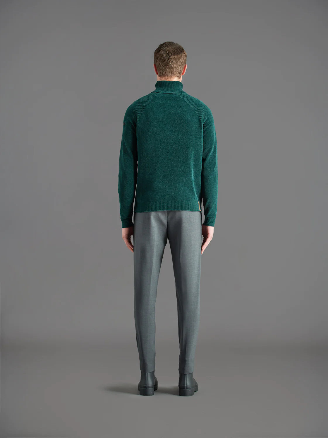 RRD VELVET HIGH NECK KNIT SWEATER