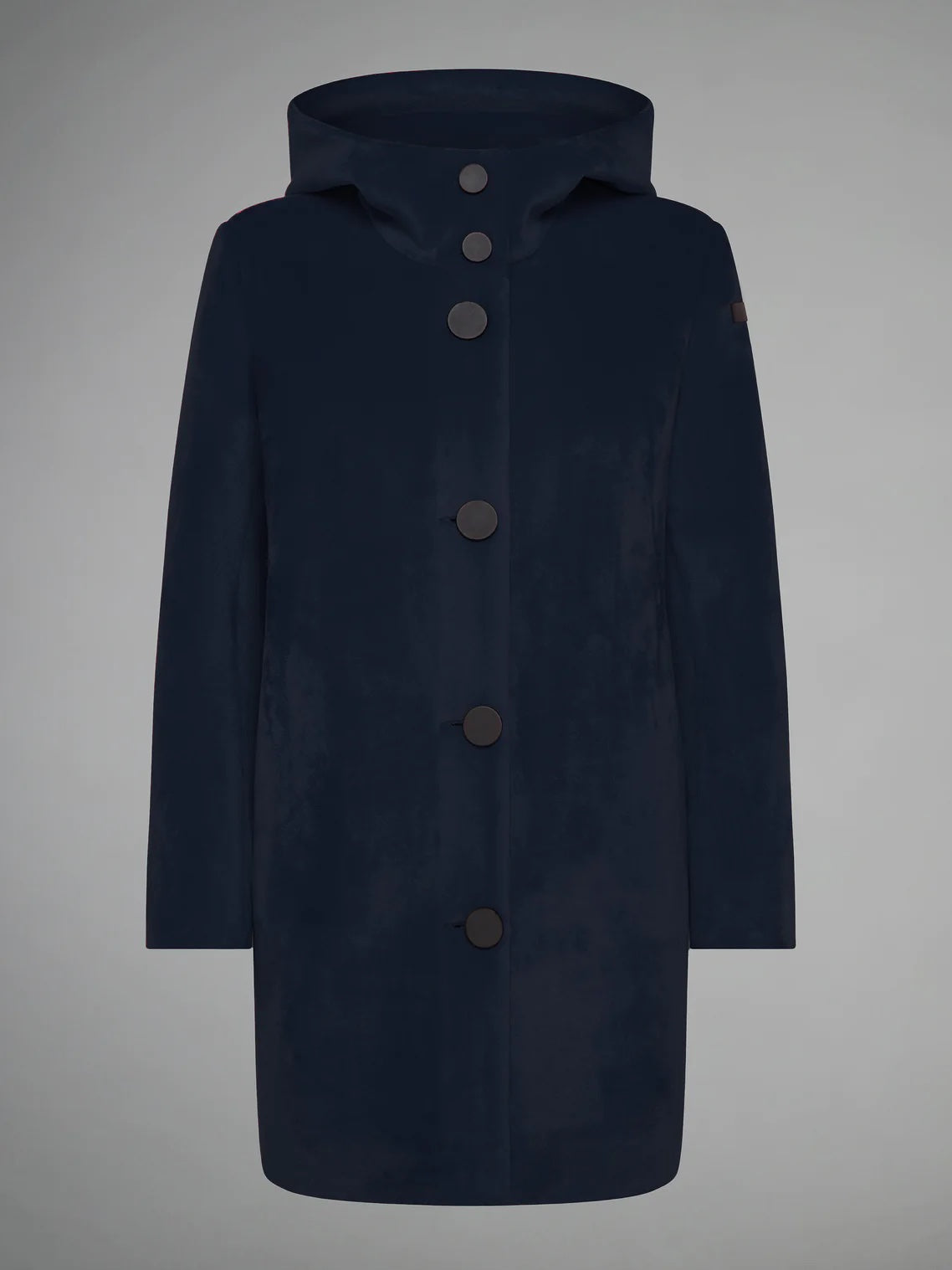 PARKA CLÁSICA DE TERCIOPELO COLOR NAVY DE RRD