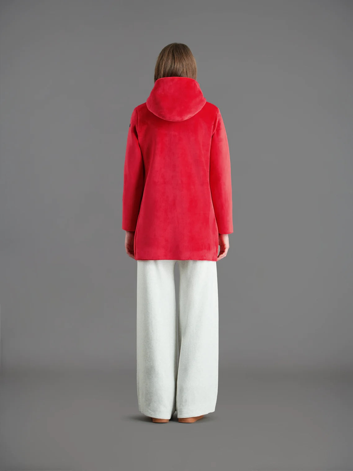 RRD CLASSIC RED VELVET PARKA