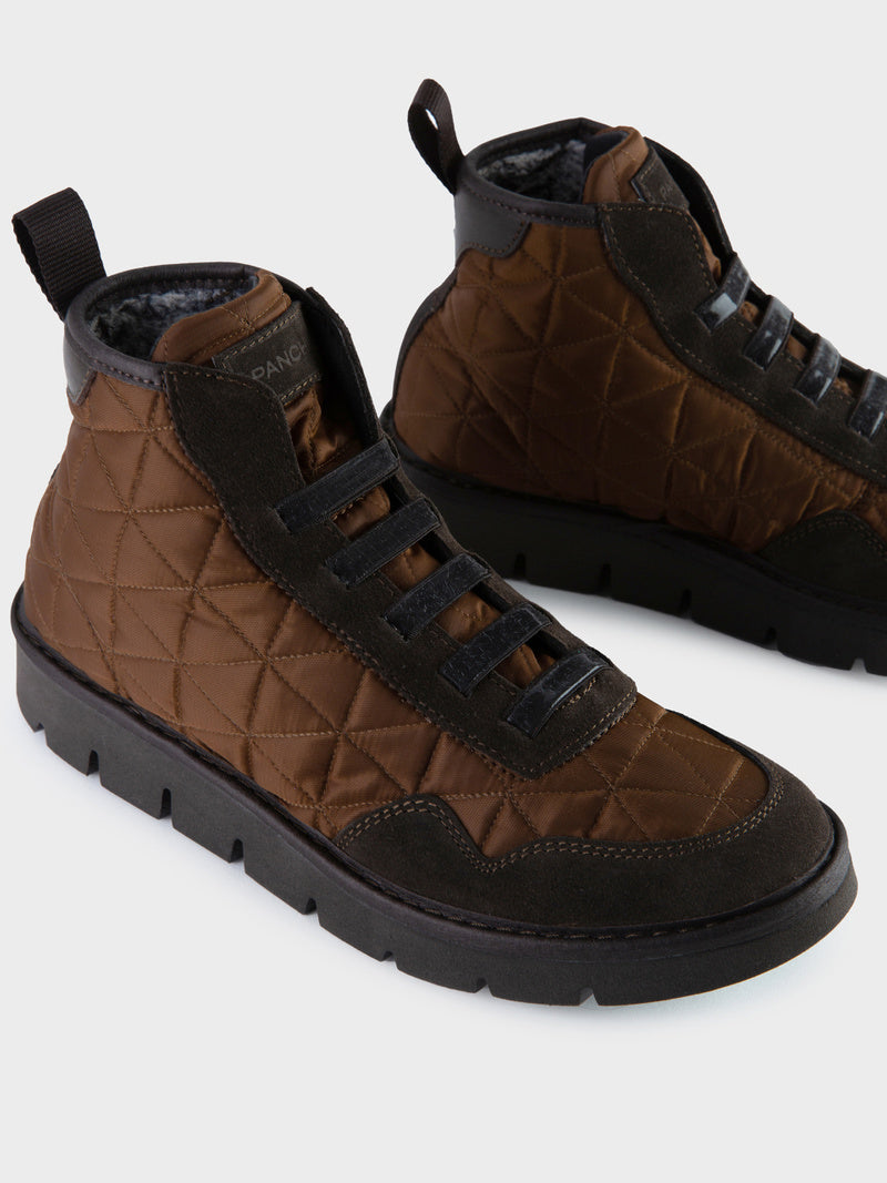 SABATA ABOTINADA AMB ELÀSTICS DE NÀILON I DAVANT DE PANXIC