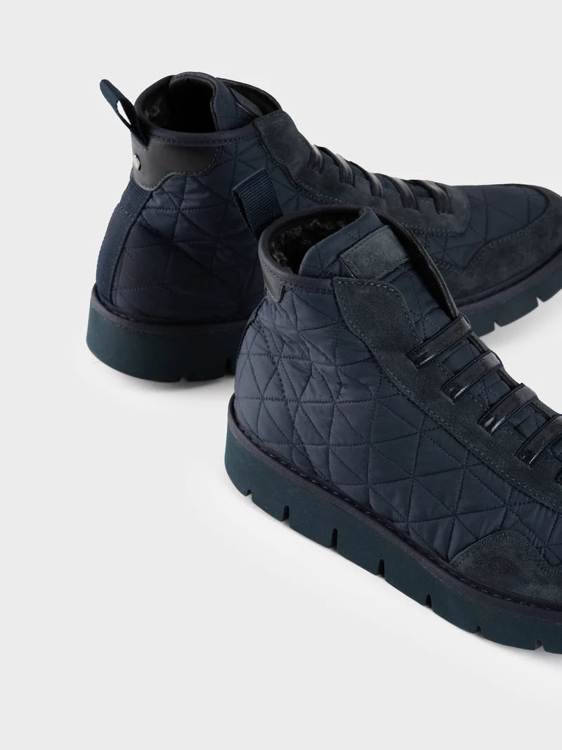 SABATA ABOTINADA AMB ELÀSTICS DE NÀILON I DAVANT DE PANXIC