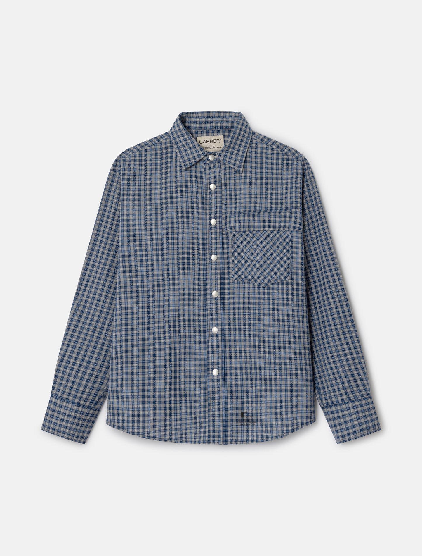 CAMISA EN CUADROS AZULES DE CARRER
