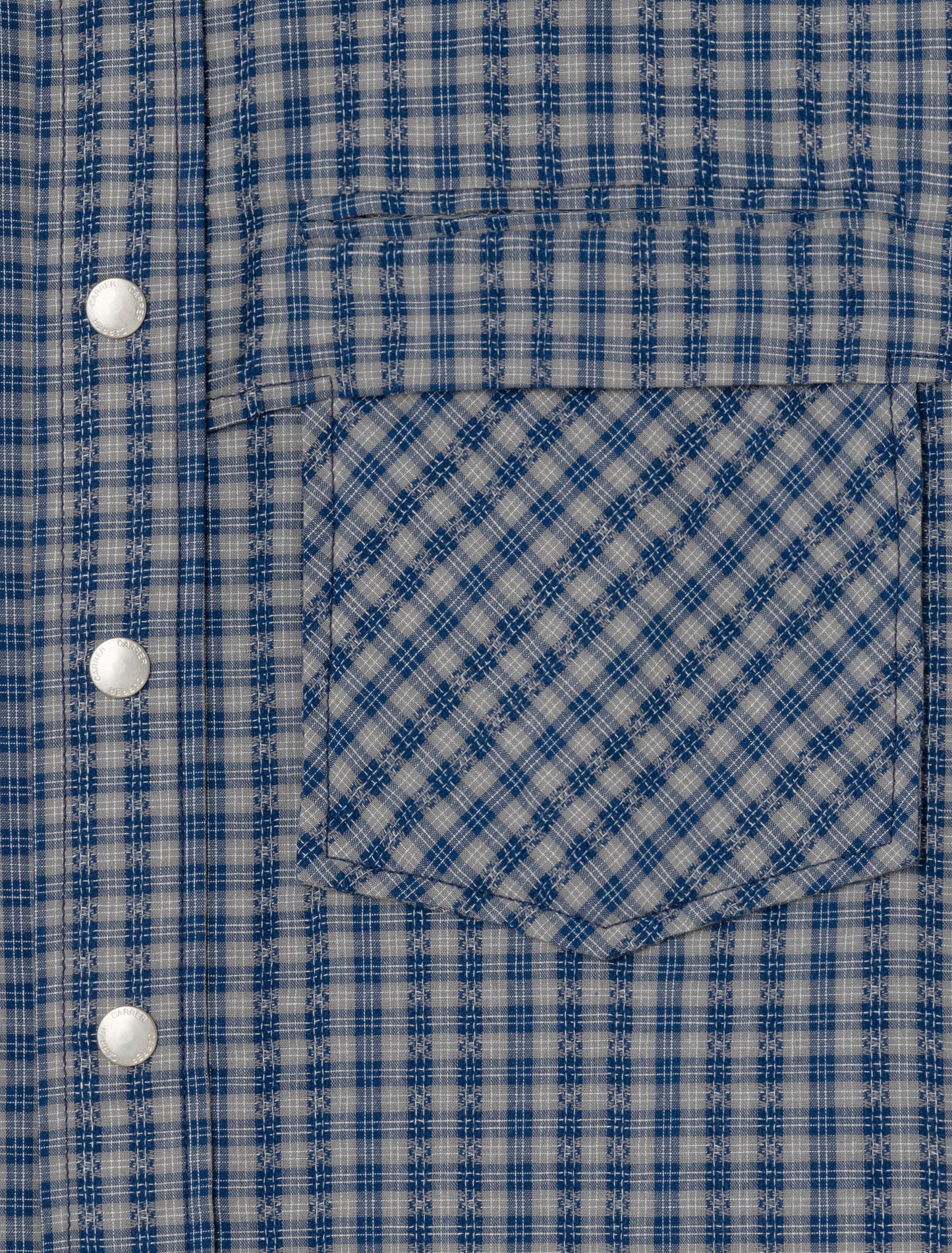 CAMISA EN CUADROS AZULES DE CARRER