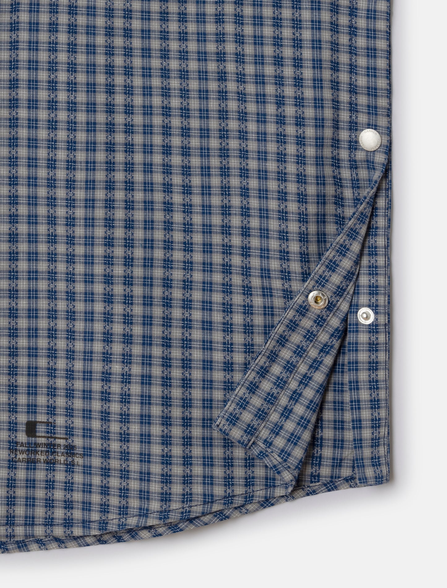 CAMISA EN CUADROS AZULES DE CARRER