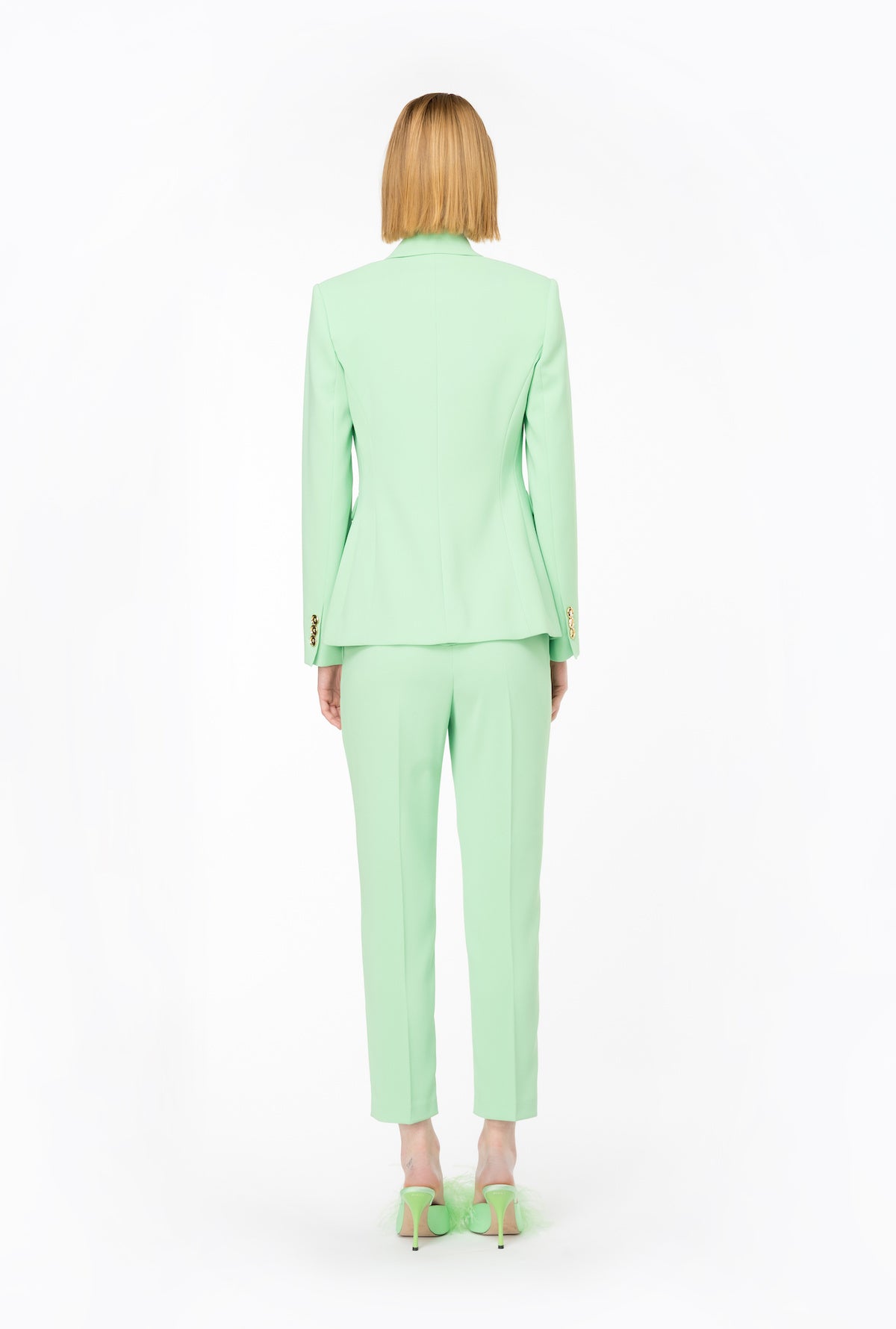 BLAZER ELÀSTIC DE BOTONADURA SENZILLA DE PINKO