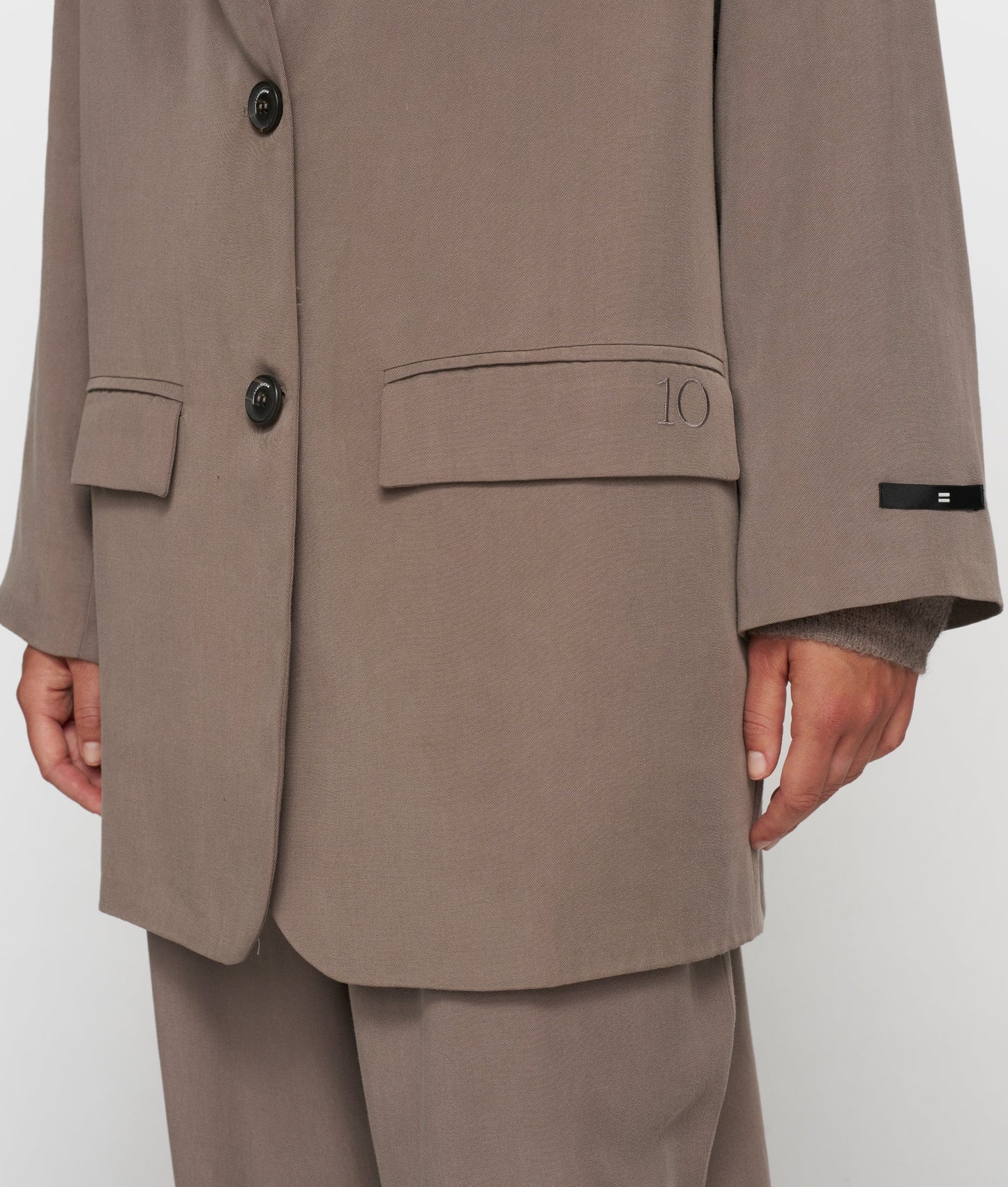 BLAZER LARGO DE 10DAYS