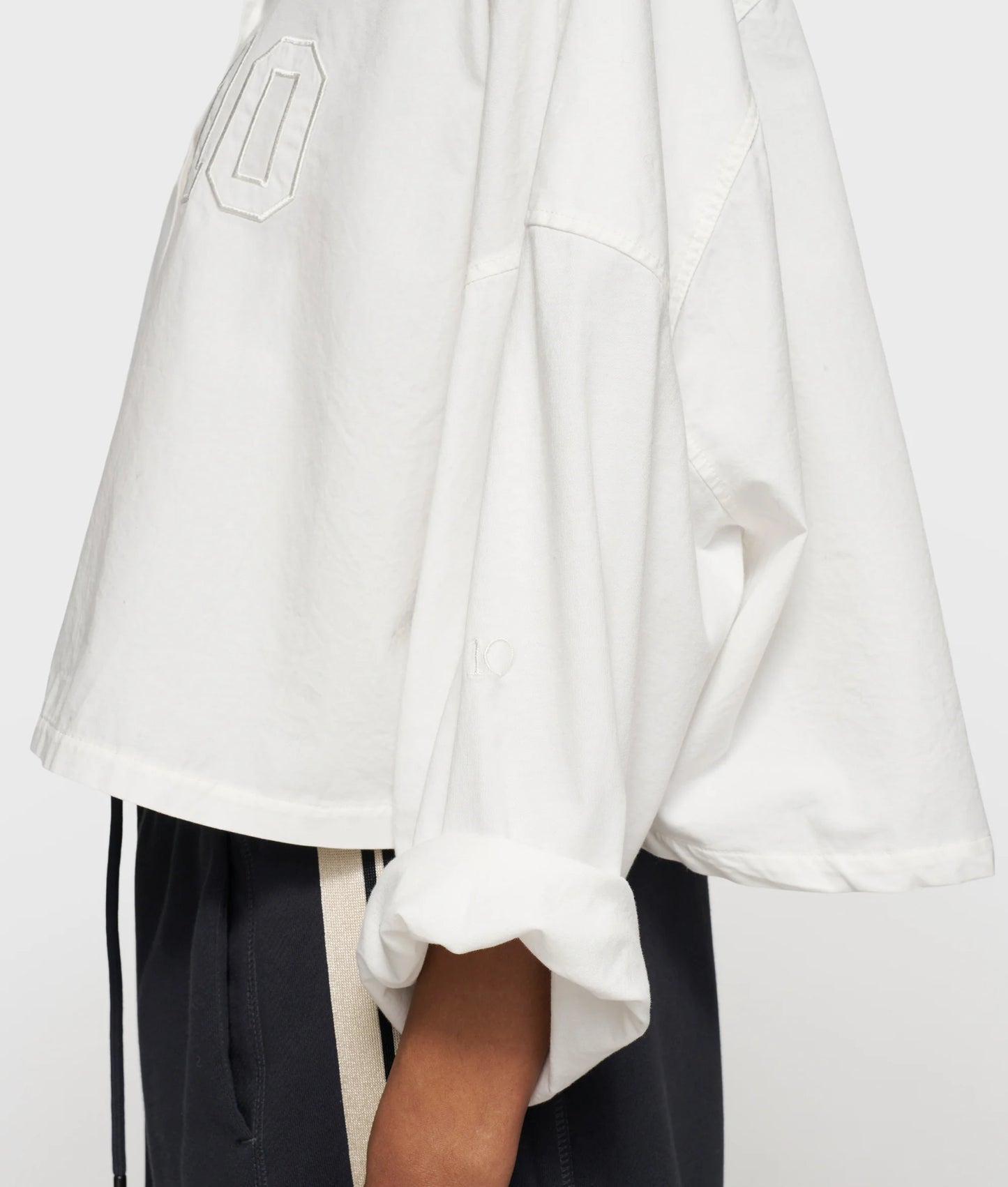 CAMISA CORTA OVERSIZE DE 10DAYS