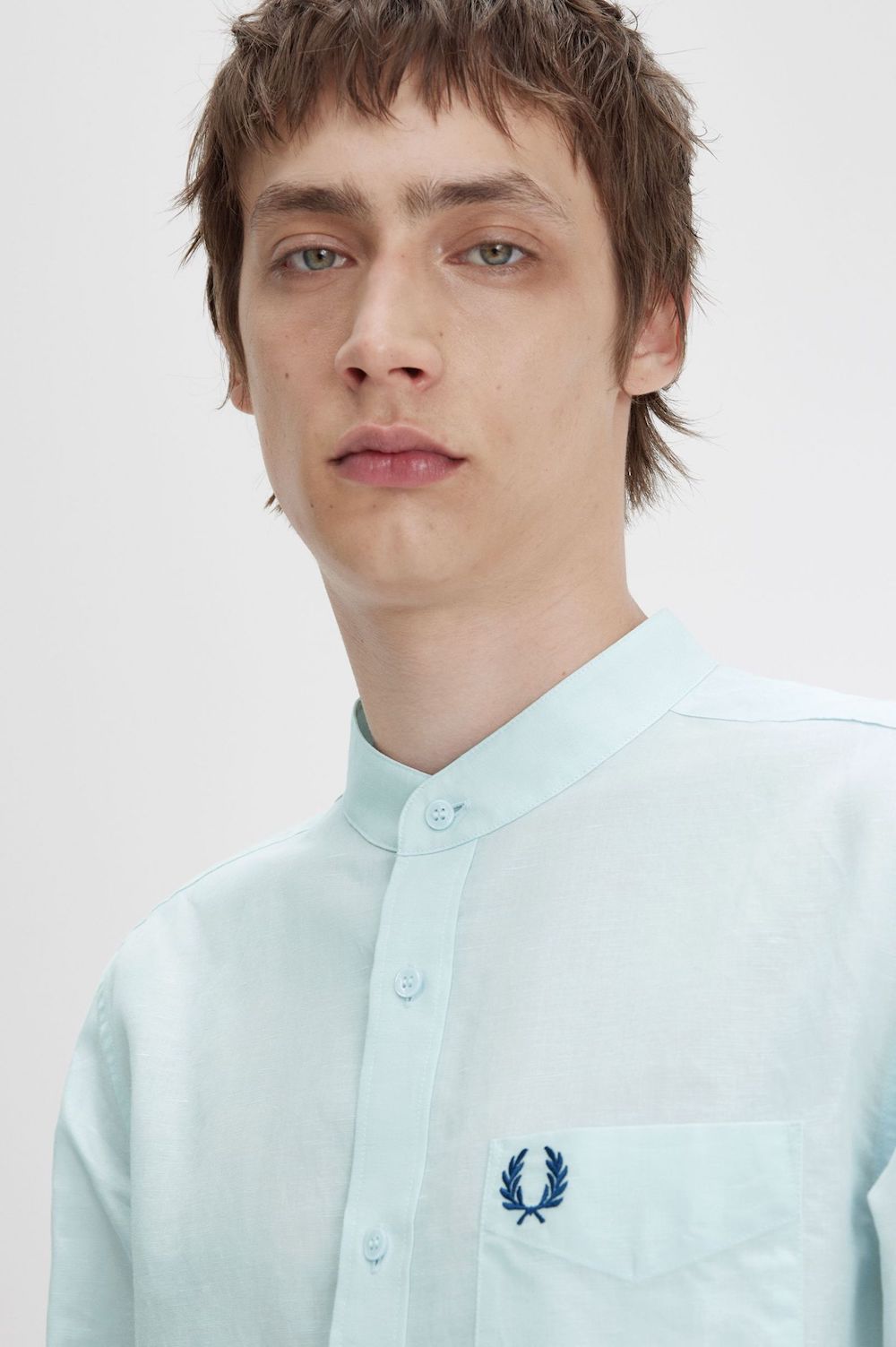 CAMISSA DE LLI AMB COLL MAO DE FRED PERRY