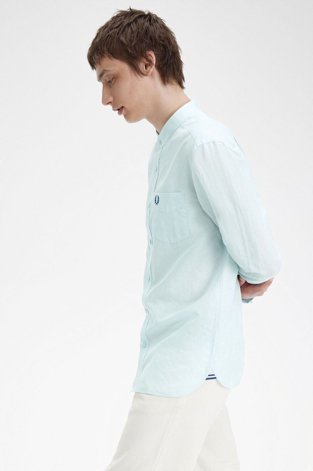 CAMISSA DE LLI AMB COLL MAO DE FRED PERRY