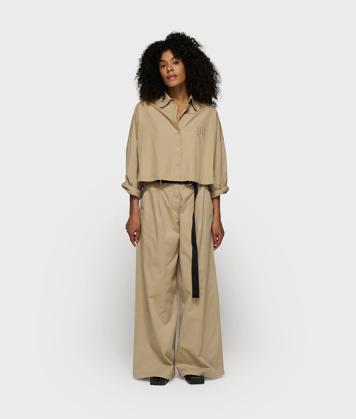 CAMISA CORTA OVERSIZE DE 10DAYS