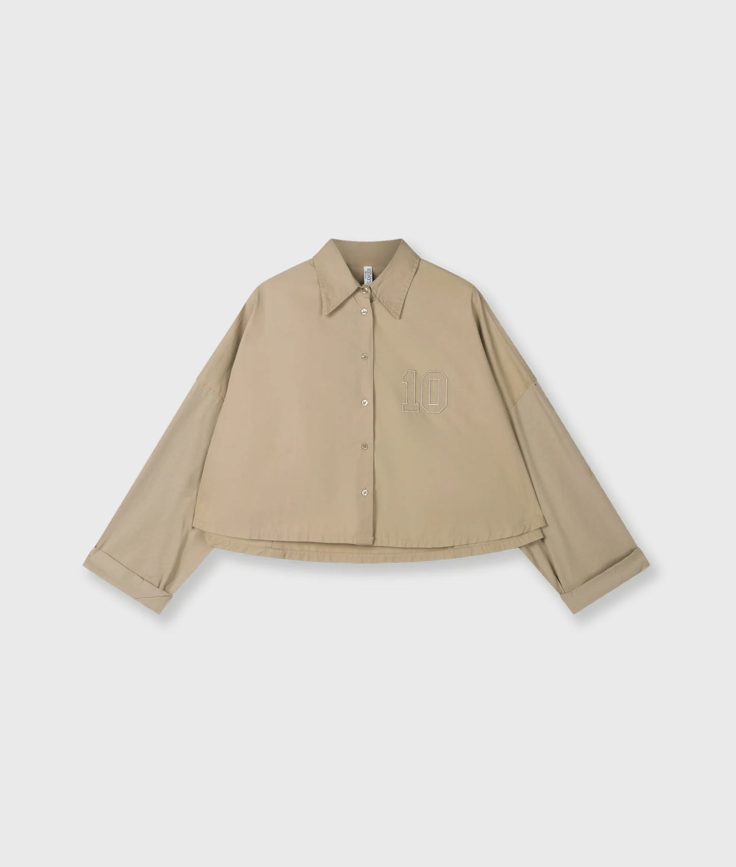 CAMISA CORTA OVERSIZE DE 10DAYS