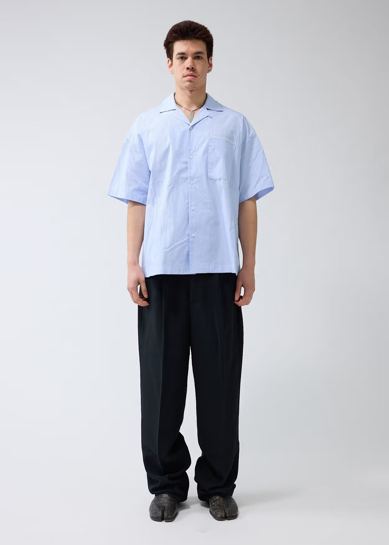 CAMISSA DE RATLLES DE MÀNIGA CURTA DE NEW AMSTERDAM SURF ASSOCIATION