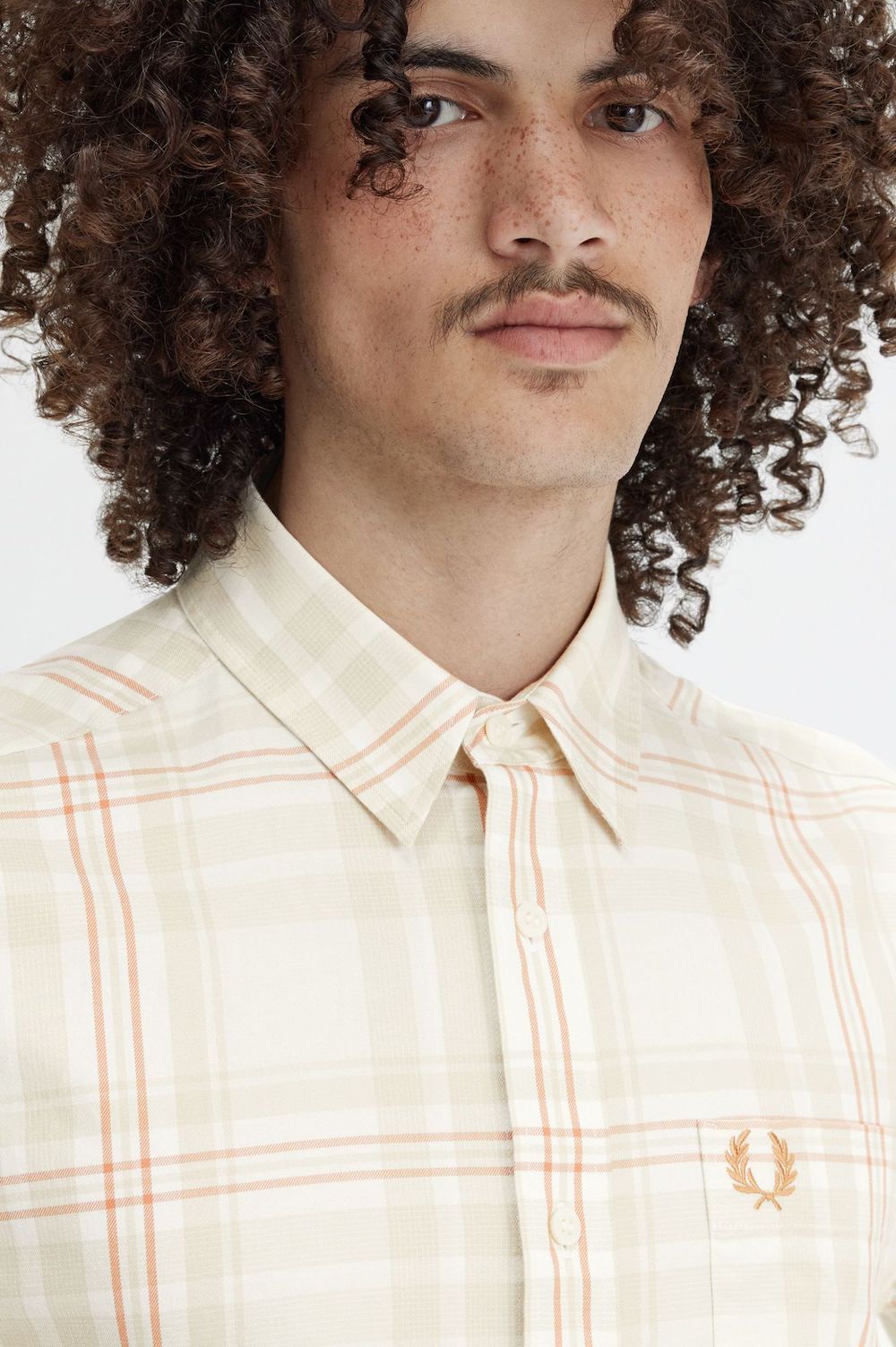 CAMISSA DE SARGA A QUADRES ESCOCESSOS DE FRED PERRY