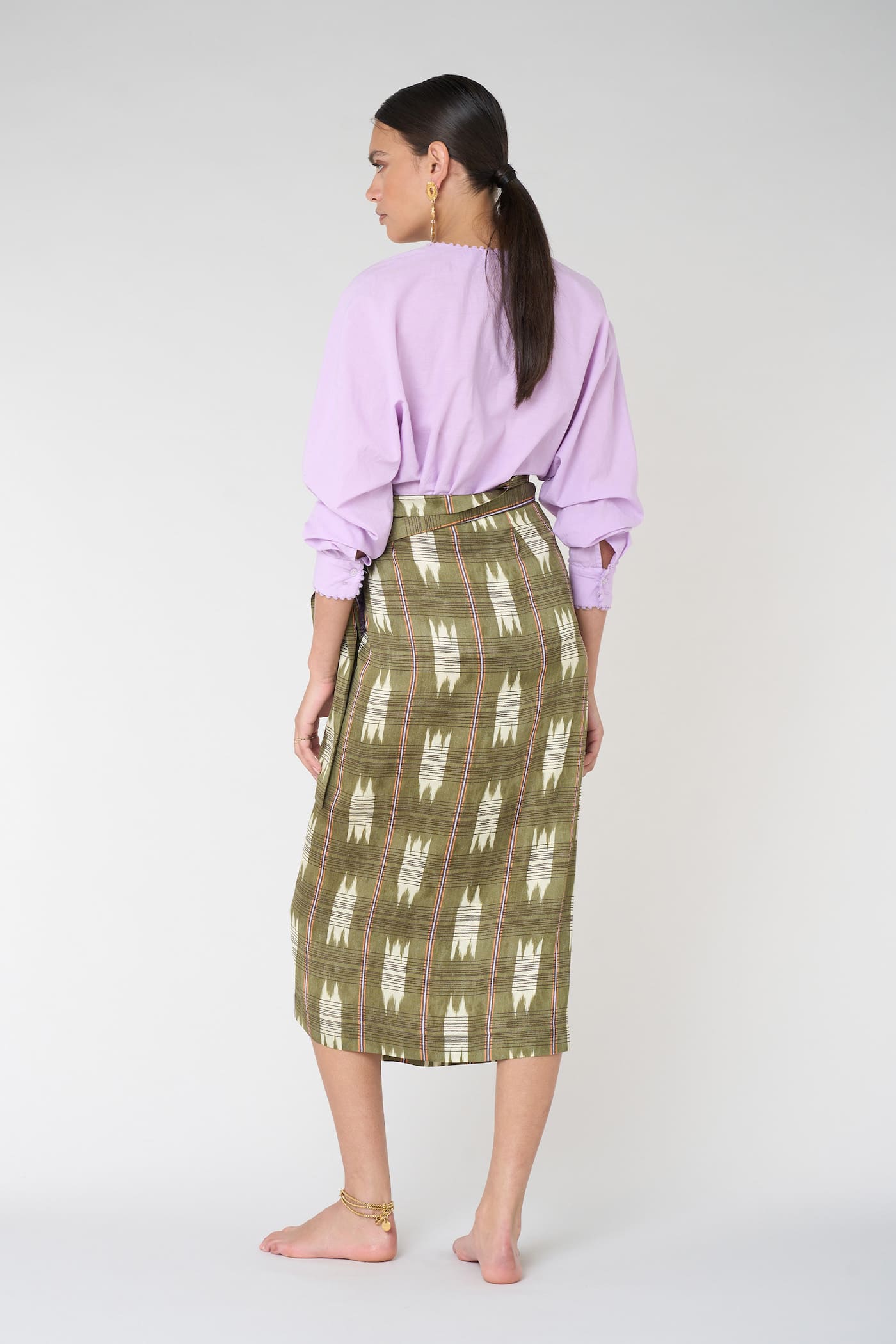 CAMISA CON DETALLES ÉTNICOS DE BAZAR DELUXE