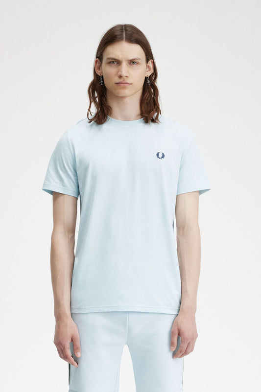 CAMISETA DE ALGODÓN CON LOGO DE FRED PERRY