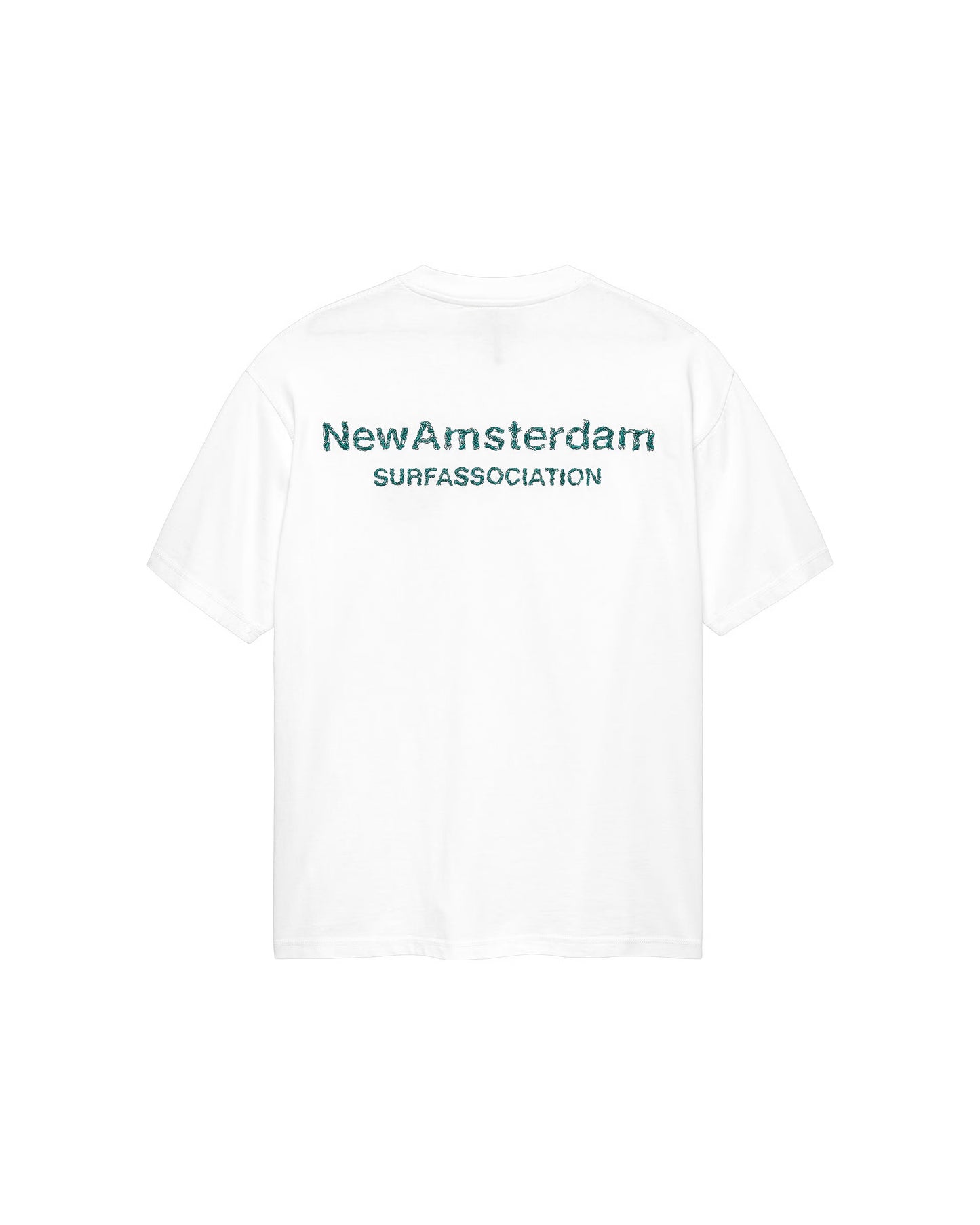 CAMISETA CON LOGOTIPO DE NEW AMSTERDAM SURF ASSOCIATION