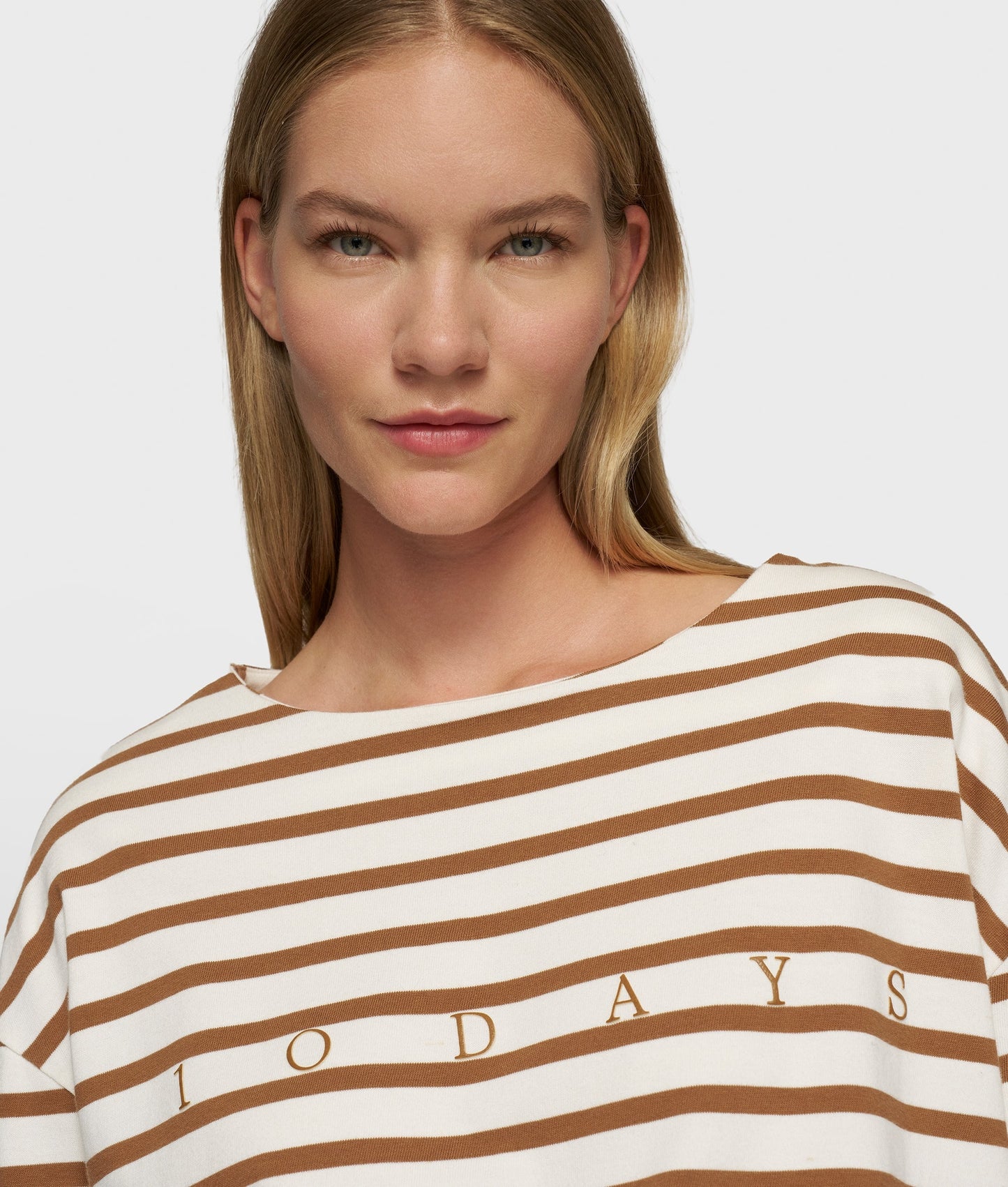 CAMISETA DE MANGA LARGA A RAYAS DE 10DAYS