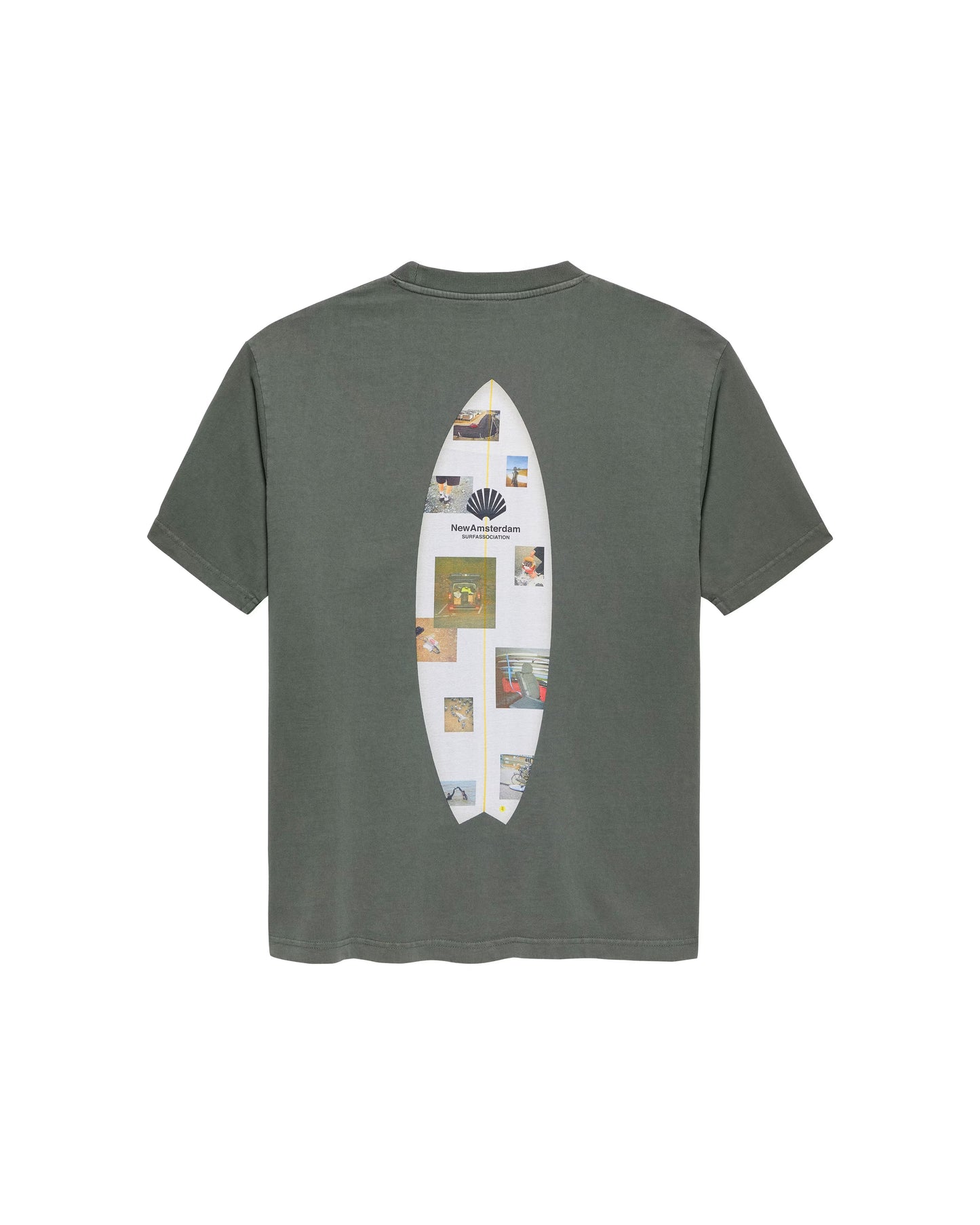 CAMISETA SURF ZINE SHARK DE NEW AMSTERDAM SURF ASSOCIATION
