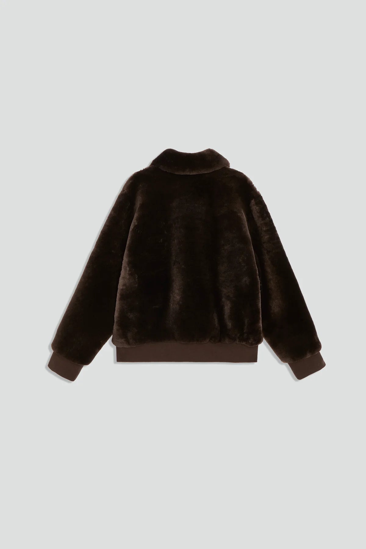 JAQUETA BOMBER DE PELL DE SEMICOUTURE