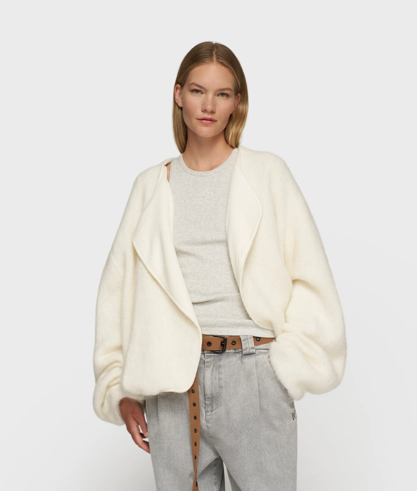 CHAQUETA BOMBER DE PUNTO PELUDO DE 10DAYS